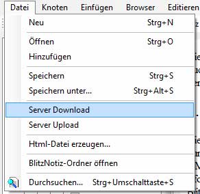 Blitznotiz Screenshot 2